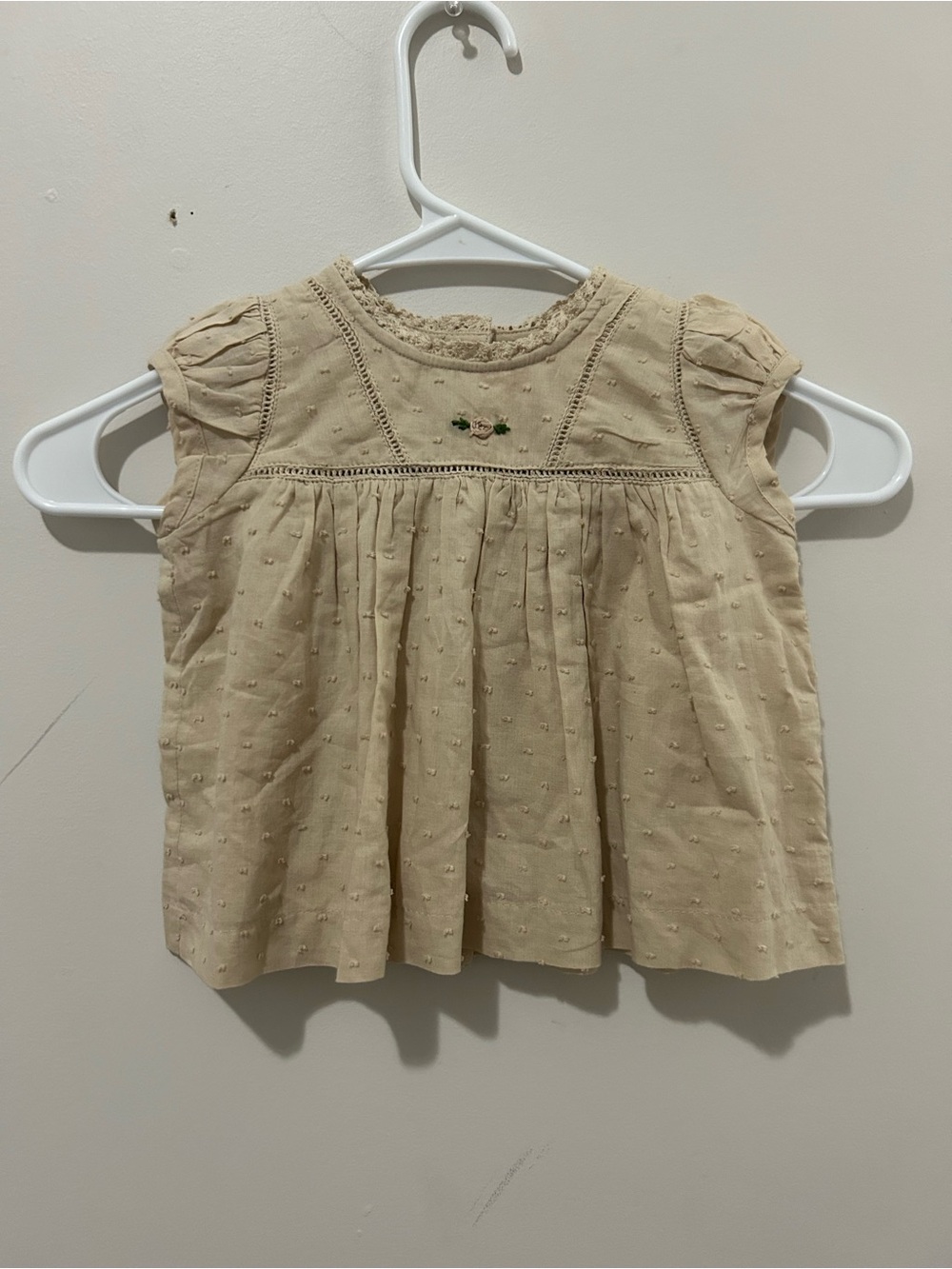 Little Cotton Clothes Swiss Dot Ella Blouse